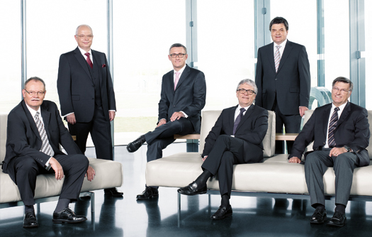 The Management Board of voestalpine AG (photo)