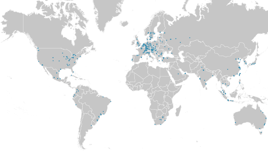 voestalpine Group – Global presence (world map)
