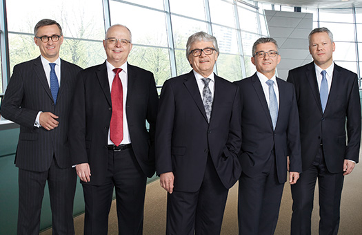 The Management Board of voestalpine AG (photo)